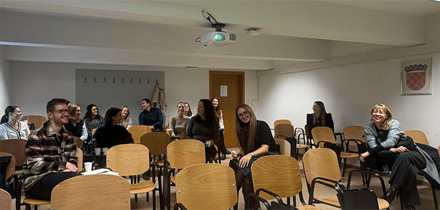 Prva Znanstvena kava održana na ERF-u 8. prosinca 2025.