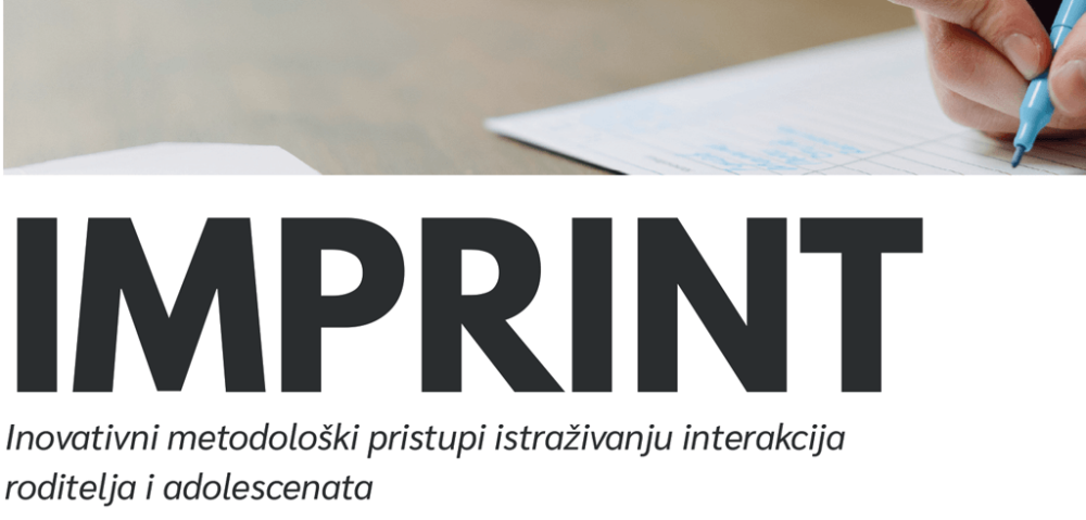 Završeno pilot-istraživanje u okviru projekta IMPRINT
