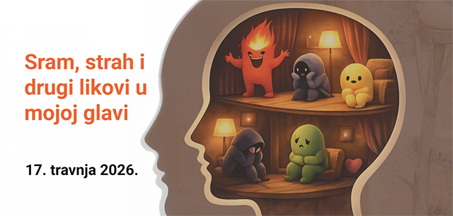 Psihodramska radionica: Sram, strah i drugi likovi u mojoj glavi (17.4.2026.)