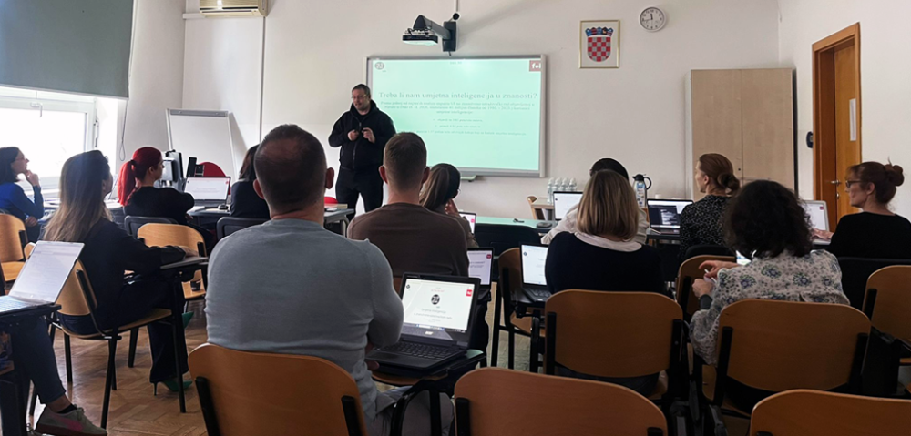 Održana radionica: Upotreba umjetne inteligencije u znanstveno-istraživačkom radu