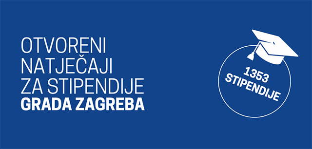 Natječaji za dodjelu Stipendije Grada Zagreba za studente koji su prvi put upisali prvu godinu studija za ak. god. 2026./2027.