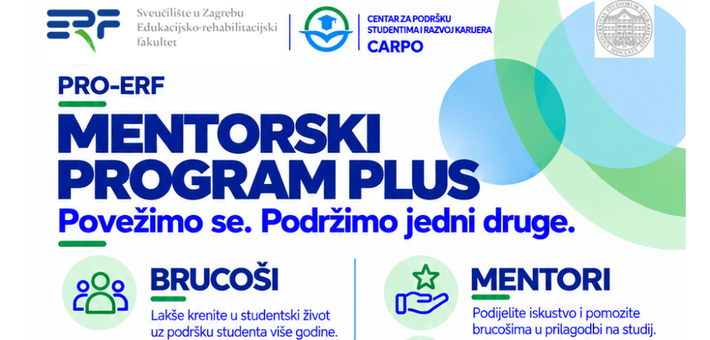 Mentorski program PLUS – povežimo se i podržimo jedni druge!