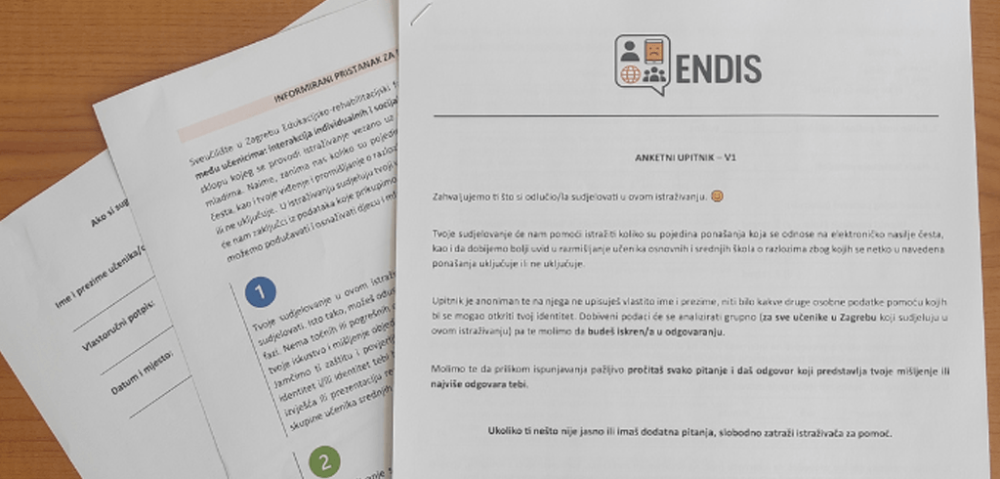 Start of Data Collection in the ENDIS Project