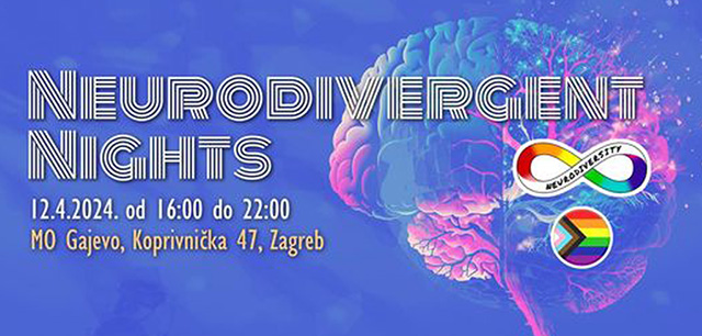 ND – Neurodivergent Nights 12. travnja 2024.