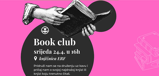 Book club: vol. 2 u srijedu, 24. travnja 2024.